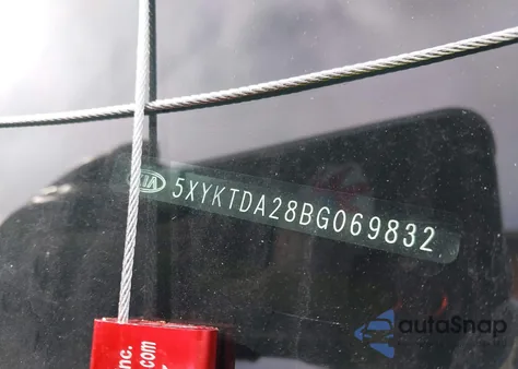 2011 Kia Sorento Lx V6 from USA, damaged, VIN 5XYKTDA28BG069832